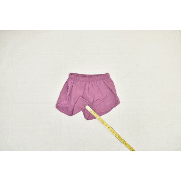 Nike Dri-FIT Womens Pink Running Shorts Regular Size S Gym Run - Picture 5 of 8